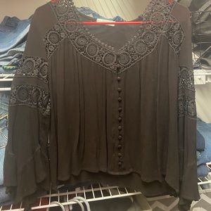 Black dressy long sleeve